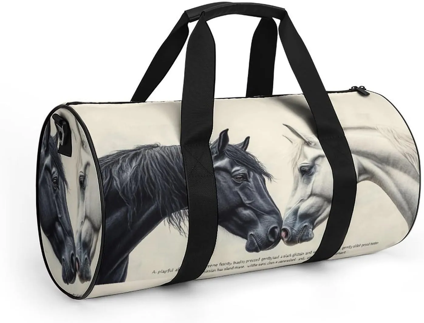 Gym Bag for Men Women Lightweight Sports Duffle Bag with Multiple Compartments Cylindrical Gym Bag for Fitness Travel And Outdoor Activities Ater Resistant Yoga Bag Training Bag Confrontation
