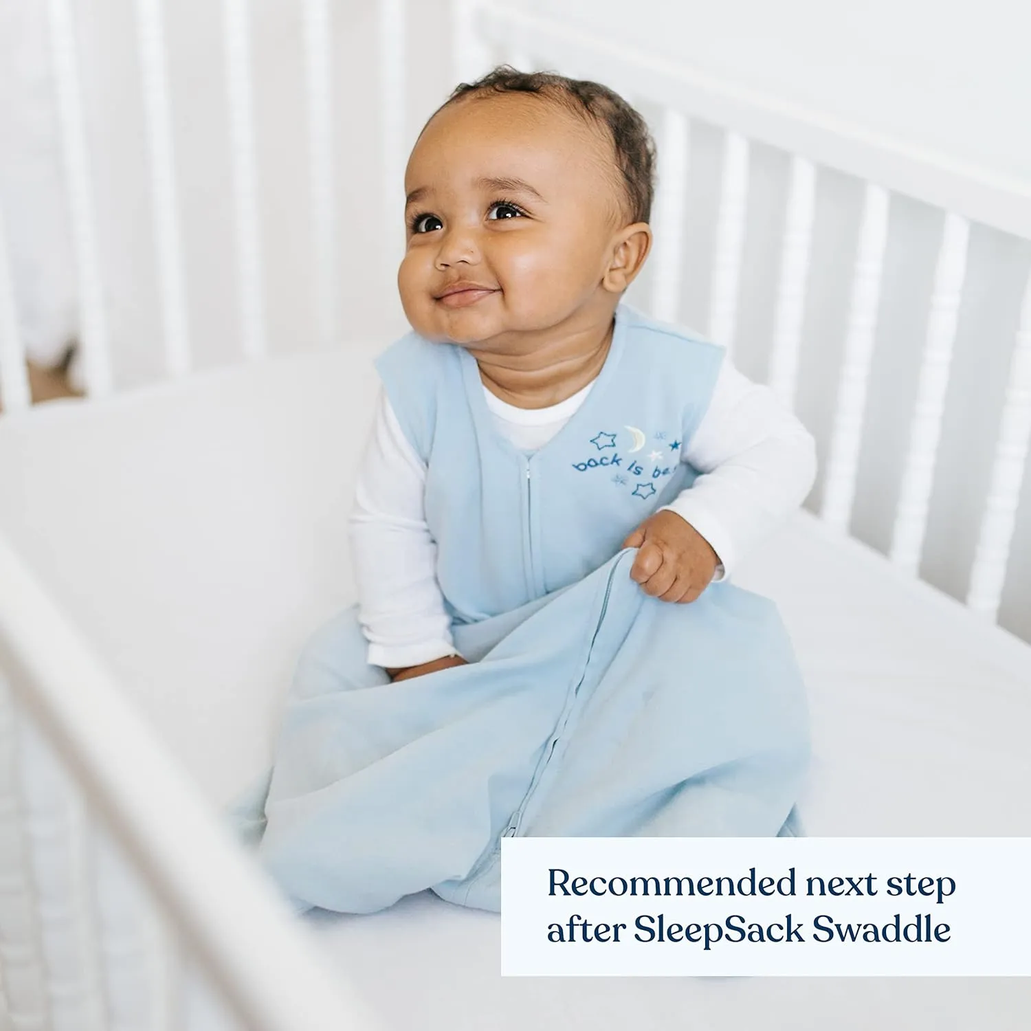 HALO SleepSack, 100% Cotton Wearable Blanket, Swaddle Transition Sleeping Bag, TOG 0.5