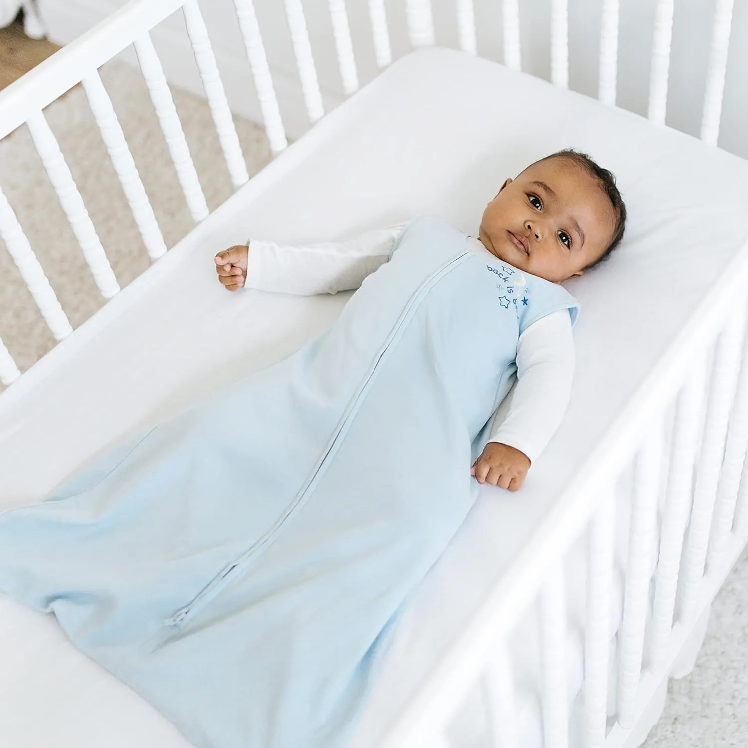 HALO SleepSack, 100% Cotton Wearable Blanket, Swaddle Transition Sleeping Bag, TOG 0.5