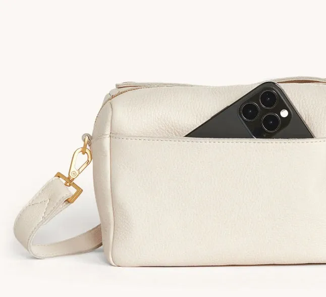 Hammitt Evan Crossbody in Calla Lily White