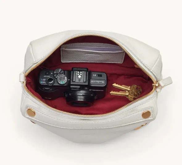 Hammitt Evan Crossbody in Calla Lily White