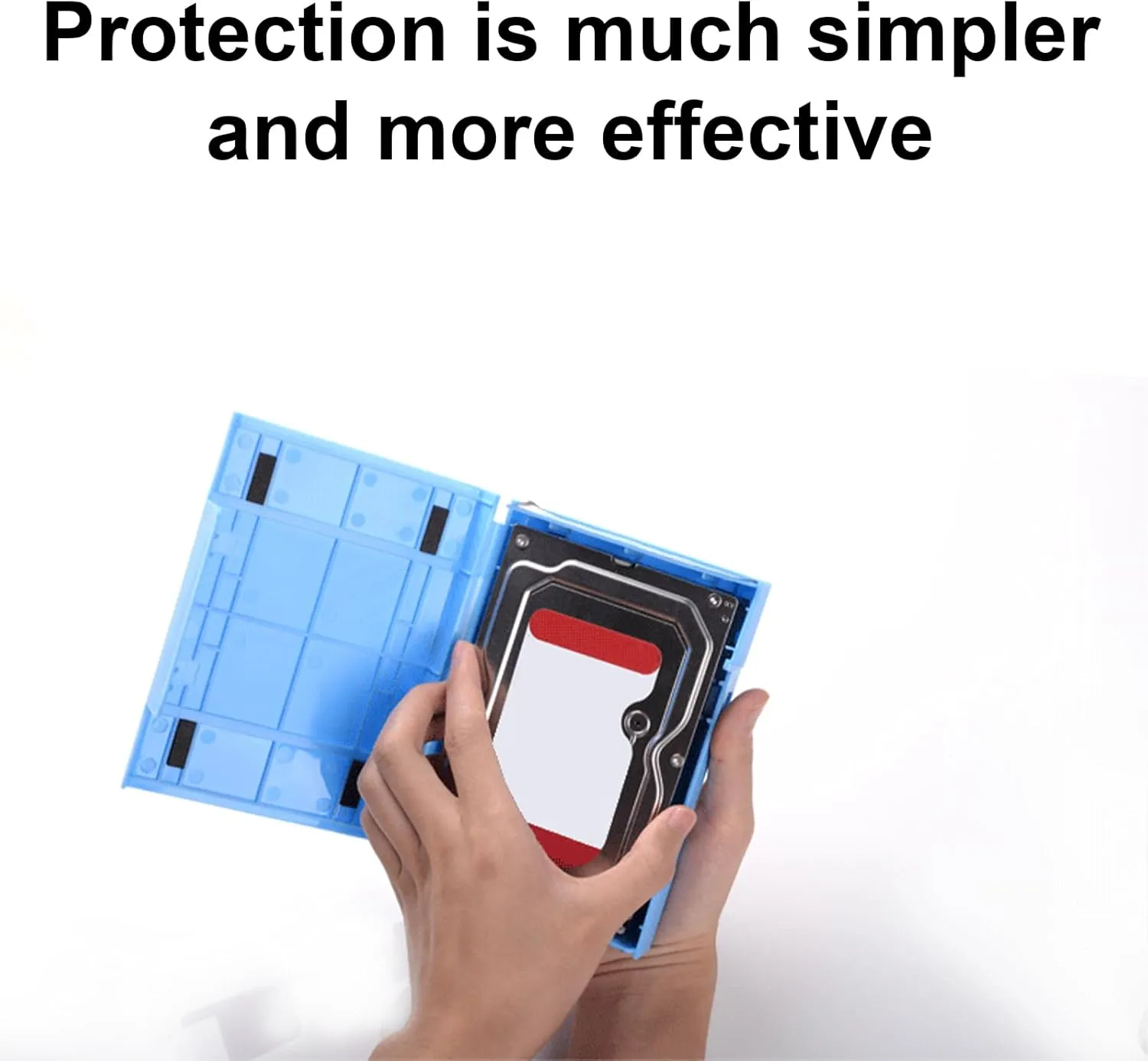 Hard Drives Carrying Case Protective Box For 3.5inch Portable Antistatic Shockproof Dustpoof Travel Storage Bag