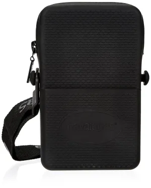 Havaianas - Street Bag, Sac Pratique et Polyvalent, avec Bandoulière Ajustable de 1,20 m, Imperméable, Adultes Unisexe, Black, Normal