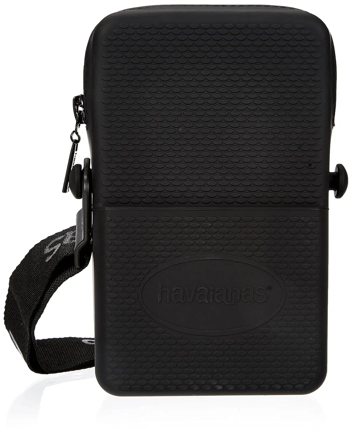 Havaianas - Street Bag, Sac Pratique et Polyvalent, avec Bandoulière Ajustable de 1,20 m, Imperméable, Adultes Unisexe, Black, Normal