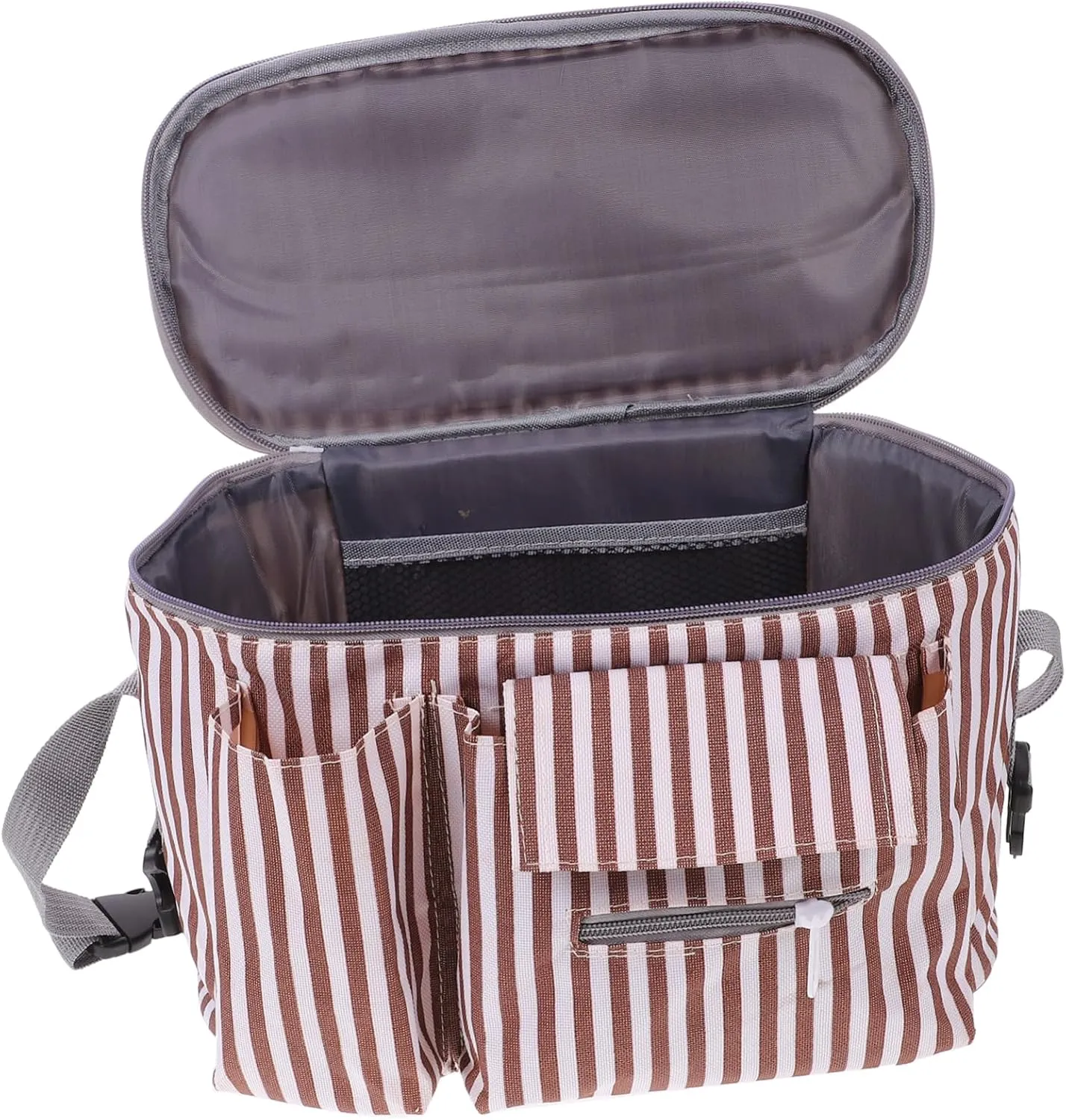 Hemoton Stroller Organizer Portable Diaper Bag Hanging Shoulder Pouch Stroller Accessories Versatile Storage