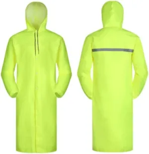 Hi Vis Vests, Reflective Suit, Fluorescent Safety Jacket with Hood Waterproof Reflective Reflective Safety Vest