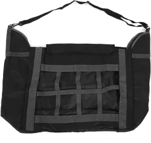 High Capacity 600D Oxford Cloth Bag for Horses, Sturdy Horse Thatch Storage Bag with Lid and Hanging Strap, Slows Consumption, Reduces Waste, Keeps Dry and Ventilated