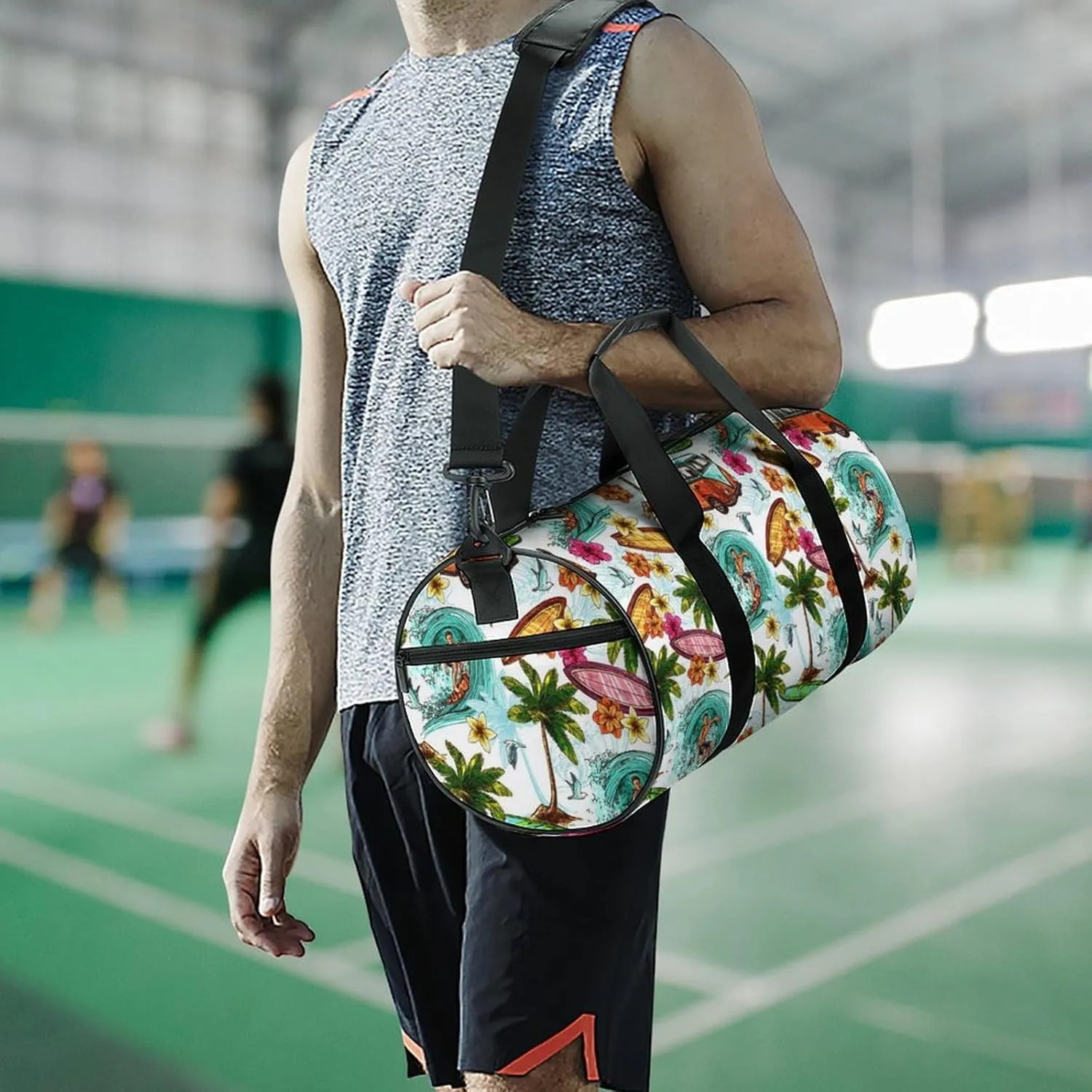 'His Eyes Are on The Sparrow Fitness Bag Waterproof And Stain Resistant Suitable for Unisex