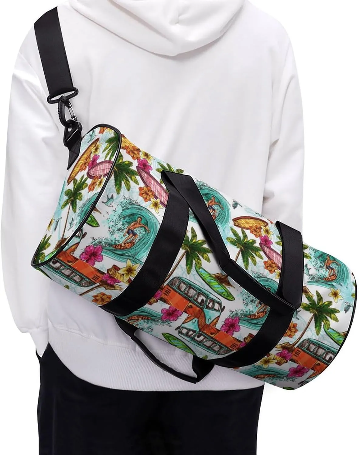 'His Eyes Are on The Sparrow Fitness Bag Waterproof And Stain Resistant Suitable for Unisex