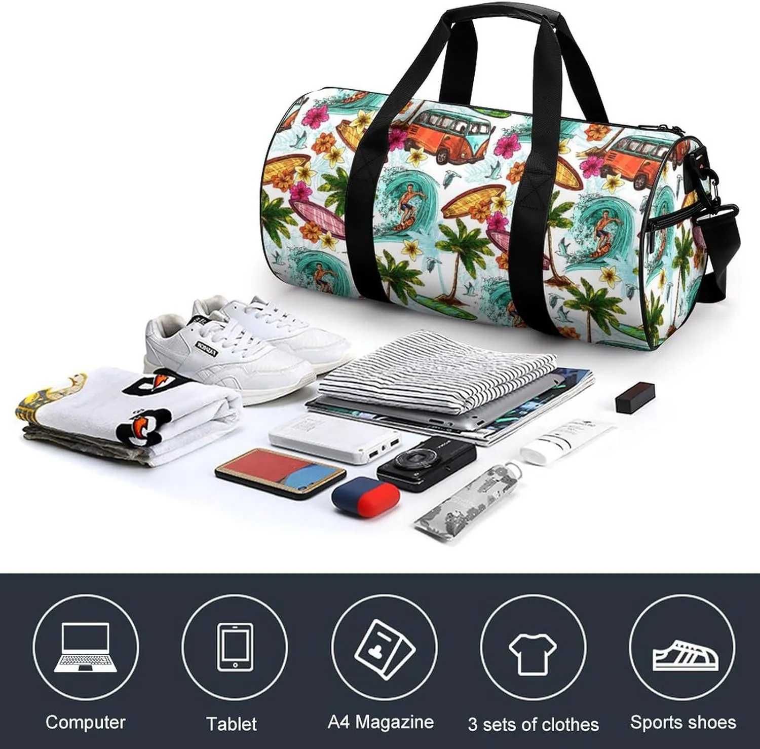 'His Eyes Are on The Sparrow Fitness Bag Waterproof And Stain Resistant Suitable for Unisex
