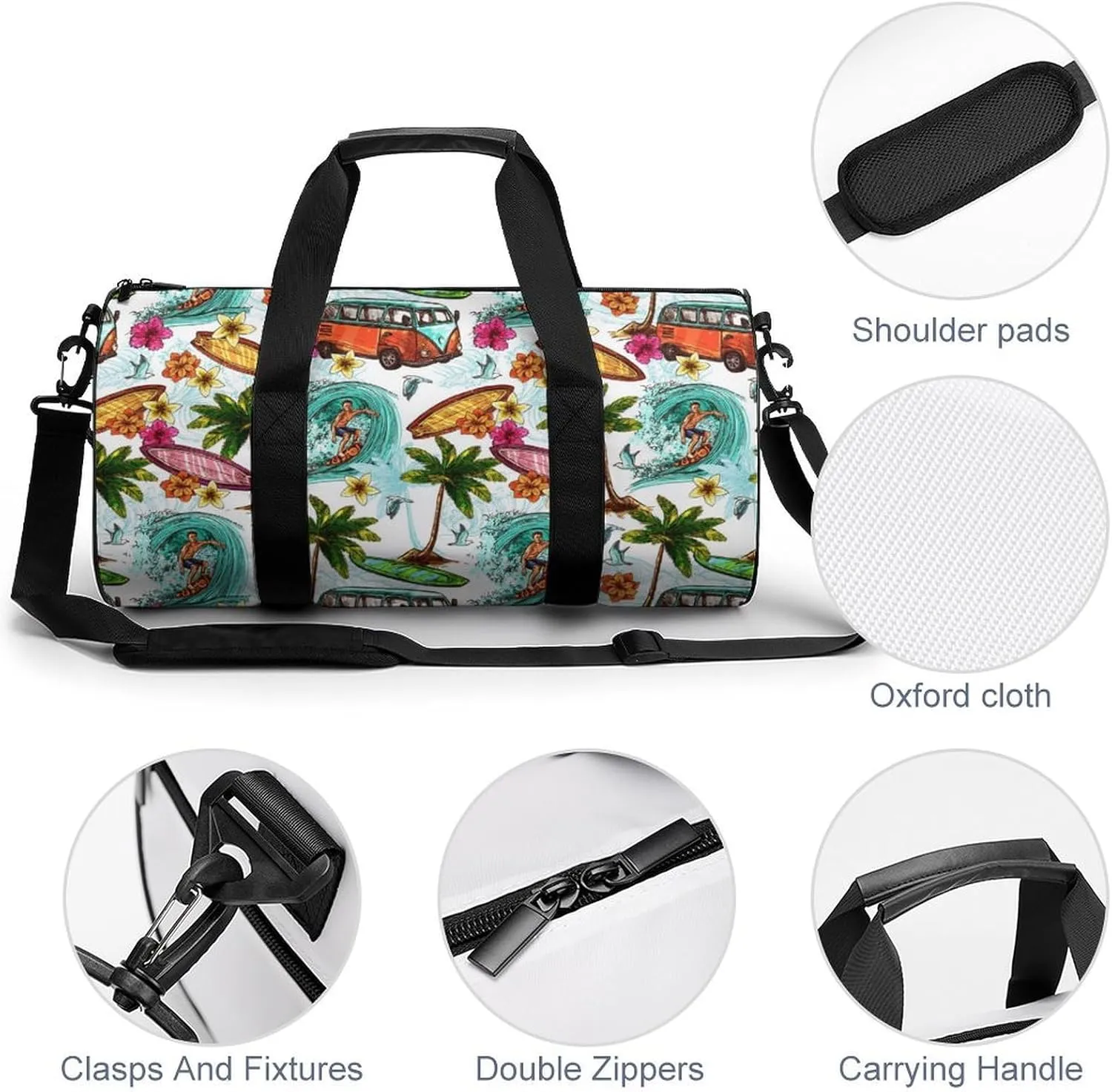 'His Eyes Are on The Sparrow Fitness Bag Waterproof And Stain Resistant Suitable for Unisex