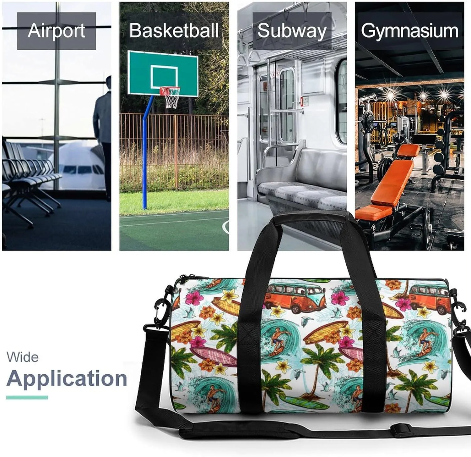 'His Eyes Are on The Sparrow Fitness Bag Waterproof And Stain Resistant Suitable for Unisex