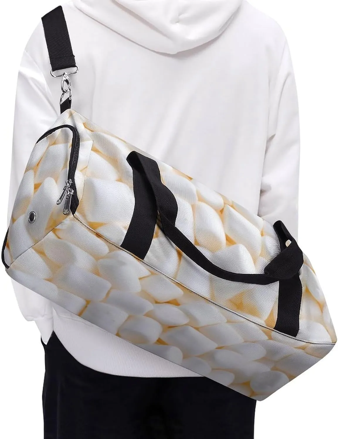 'His Eyes Are on The Sparrow Fitness Bag with Large Capacity Backpack And Waterproof Bag