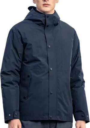 Hooded Assault Suit Men'S Outdoor Solid Color Jacket Windproof And Waterproof Mountaineering Workwear Jacket