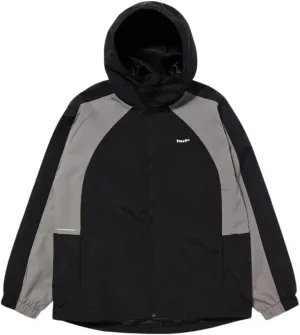 HUF Men's Shell Jacket - Lightweight, Water-Resistent Zip-Up with Hood