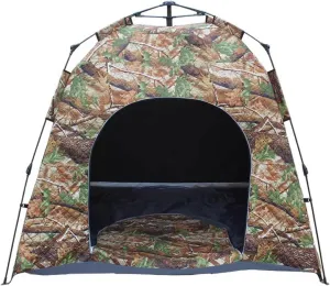 ice Fishing Tent ice Fishing shelter Insulated No Need to Set Up Quick-Open Winter Cold-Proof and Warm Ice Fishing Tent, Suitable for 3-4 People(Color:2)