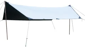 iClimb Waterproof Sun Shield Tarp UPF 50  for Tent Hammock Camping Backyard Party (Tarp 14'4" × 9'6")