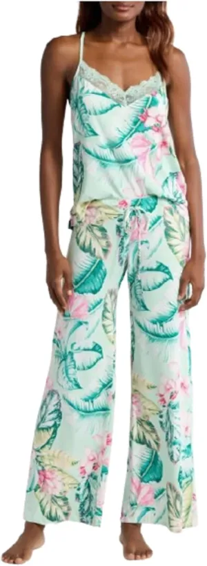 In Bloom by Jonquil Camisole & Pants Pajama Set - Large Multi