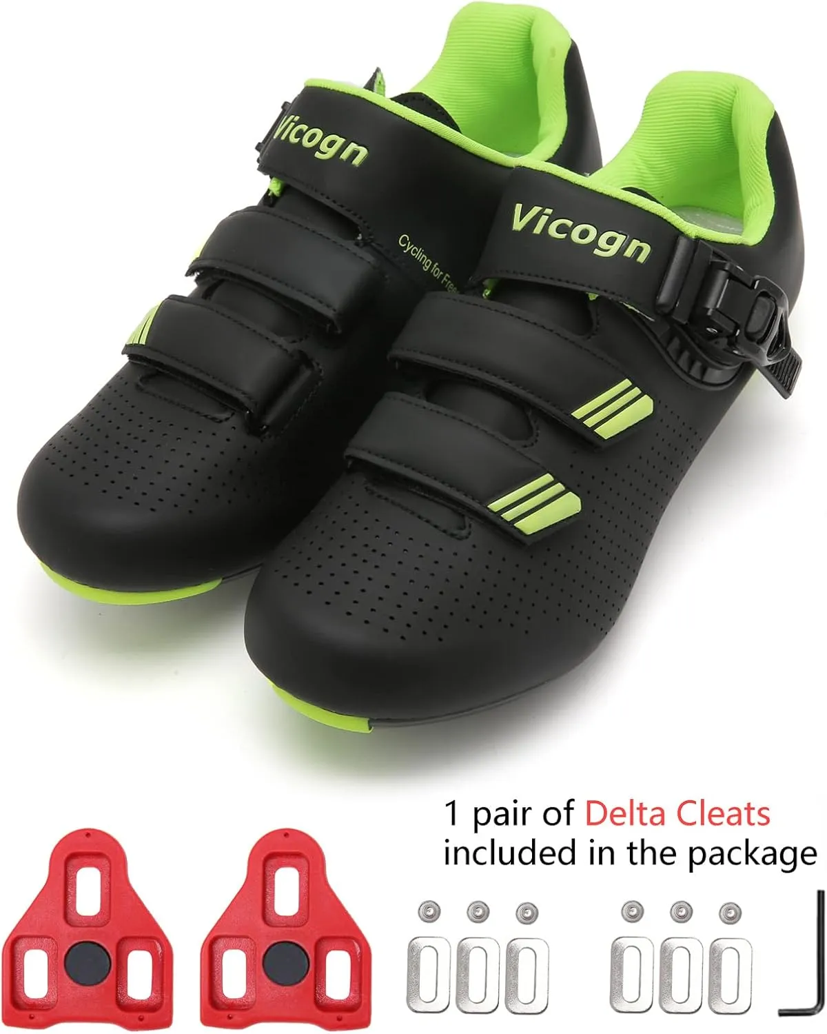 Indoor Cycling Shoes for Men Women Compatible with Peloton Bike Pre-Installed with Look Delta Cleats Outdoor Road Biking