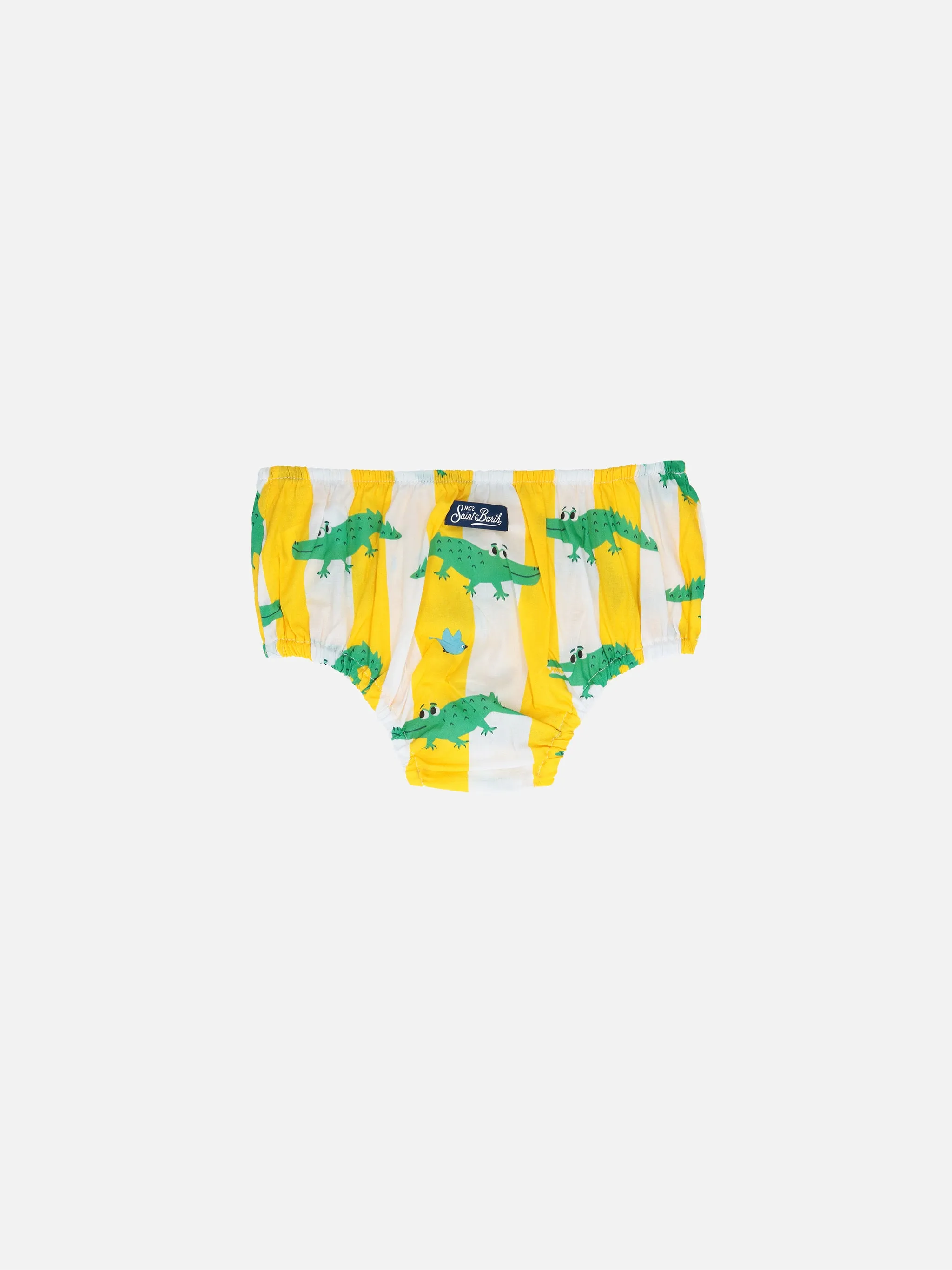 Infant bloomers Pimmy with crocodiles print