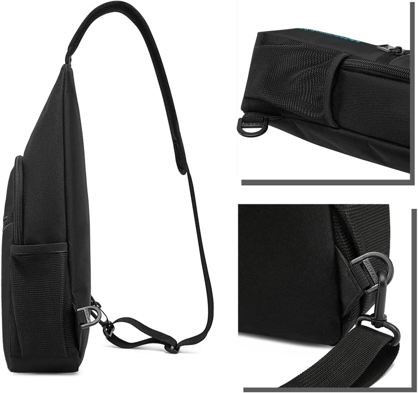 Injustice Anywhere Is A Threat To Justice Everywhere Unisex Chest Bag Lightweight Crossbody Shoulder Bag Travel Pocket