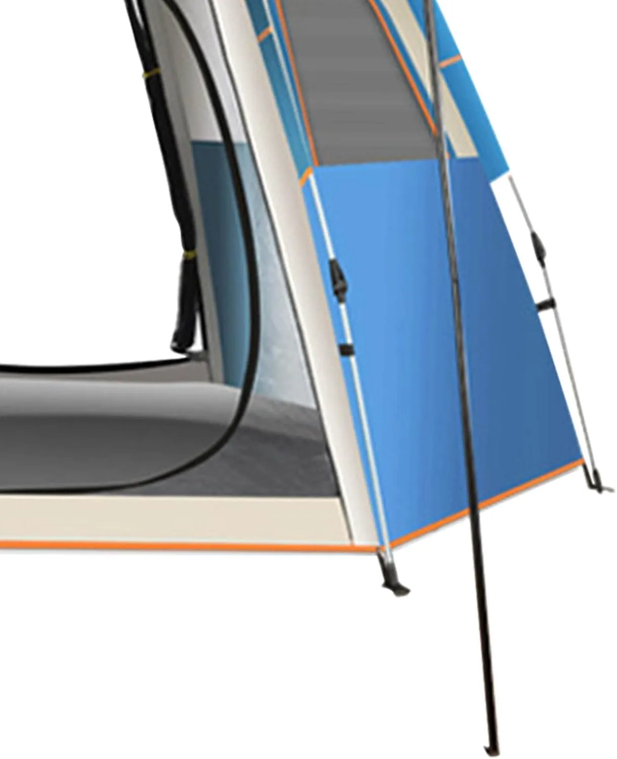 Instant Up Tents for Camping, Outdoor Easy Set Up Automatic Family Travel Tent, Waterproof Oxford Cloth Double Layer Family Tent for Hiking Traveling Backpacking