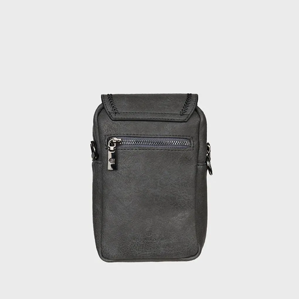 Islander The Baby Jura Crossbody Harris Tweed & Microfibre Leather