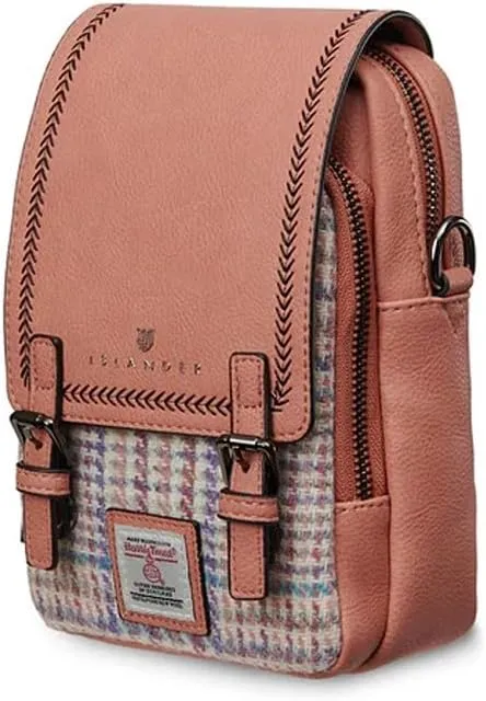 Islander The Baby Jura Crossbody Harris Tweed & Microfibre Leather
