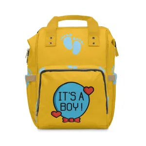 It's A Boy Multifunctional Diaper Backpack #IAB2