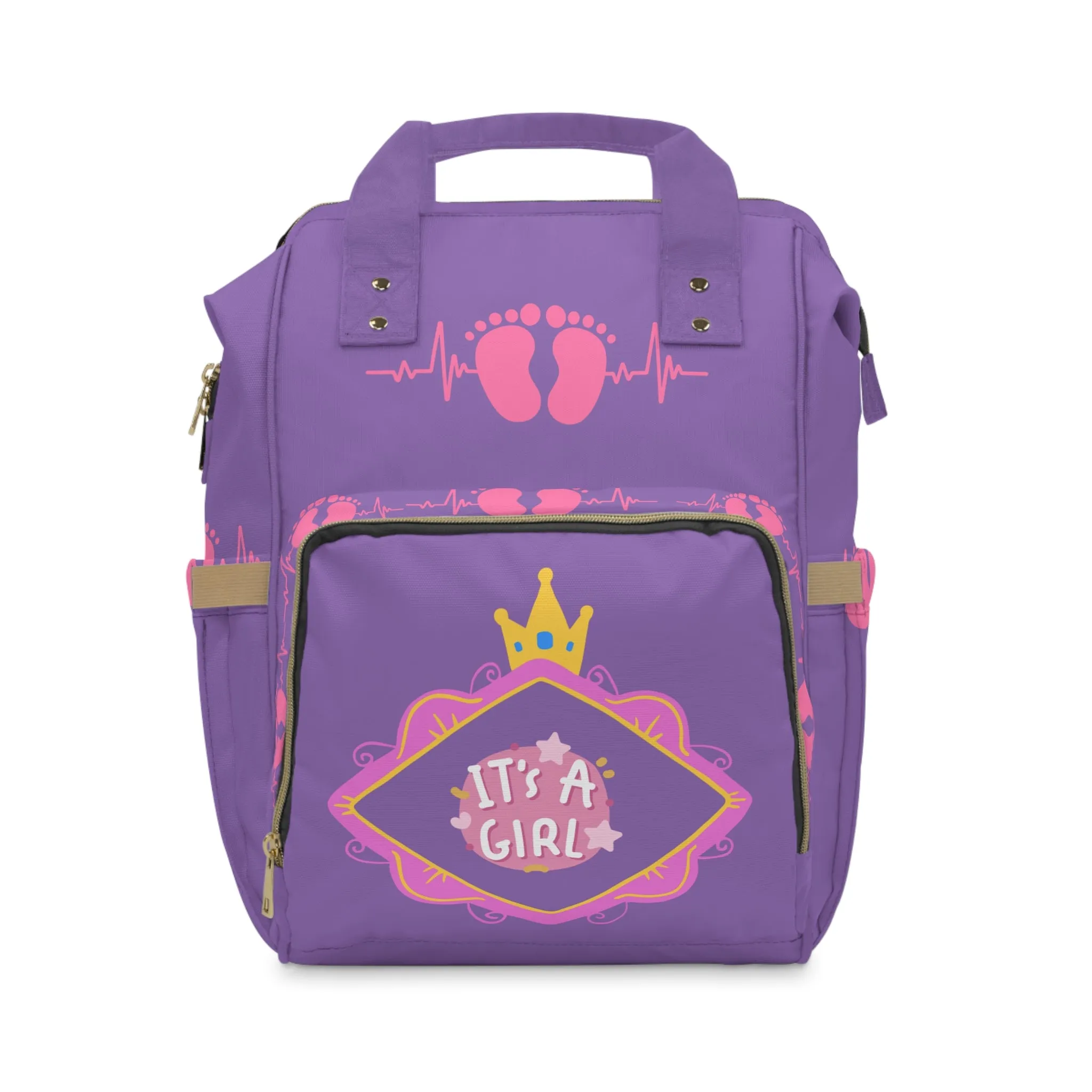 It's A Girl Multifunctional Diaper Backpack #IAG2