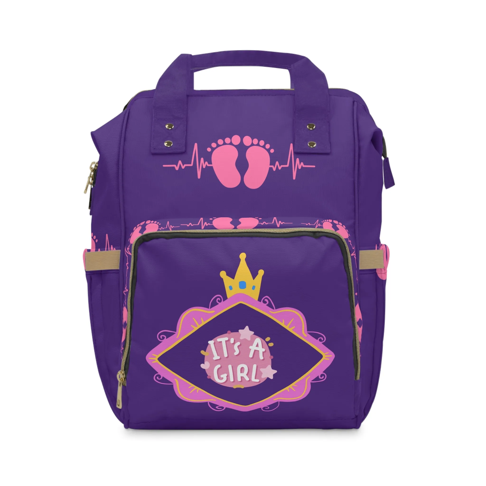 It's A Girl Multifunctional Diaper Backpack #IAG2