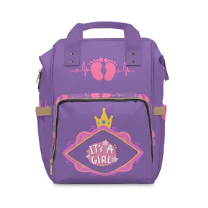 It's A Girl Multifunctional Diaper Backpack #IAG2