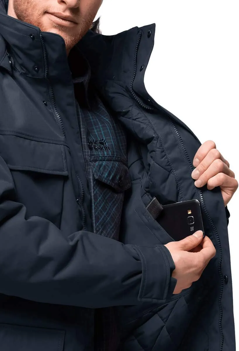 Jack Wolfskin Men Glacier Canyon Parka