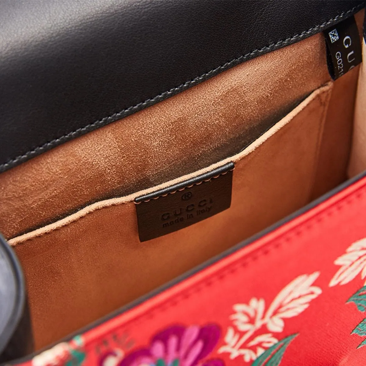 Jacquard Floral Mini Sylvie Top Handle Bag