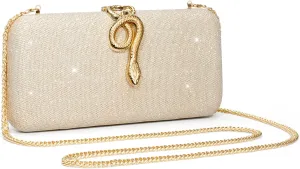 jessie Womens Evening Bags Formal Bridal Wedding Small Clutches Purses Crossbody Prom Cocktail Party Handbags