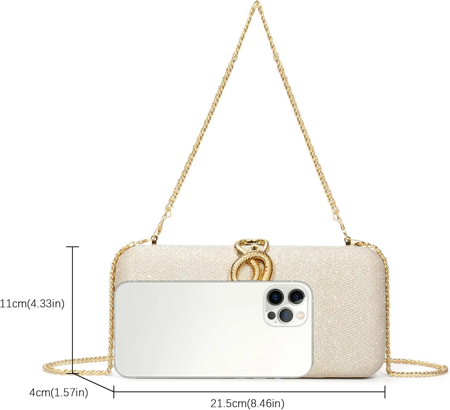 jessie Womens Evening Bags Formal Bridal Wedding Small Clutches Purses Crossbody Prom Cocktail Party Handbags