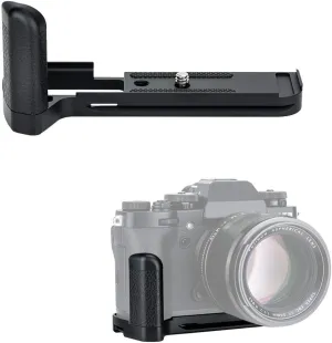 JJC Metal Hand Grip L Bracket Holder for Fujifilm Fuji X-T3 XT3 X-T2 XT2 Camera, Arca Swiss Type Quick Release Plate, Replaces Fujifilm MHG-XT3 MHG-XT2 Handgrip (Not Compatible with X-T4 XT4)