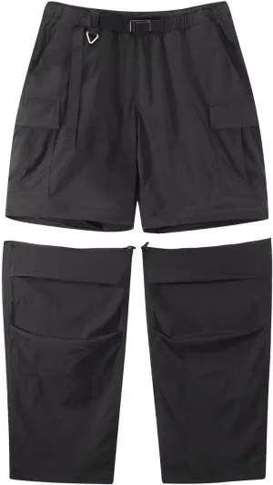 JOMLUN Womens Hiking Pants Convertible Zip Off Shorts Outdoor Quick Dry Lightweight Fishing Travel Safari Cargo Pants