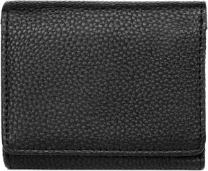 Julia Buxton Solid Pebble Vegan Leather Medium Trifold