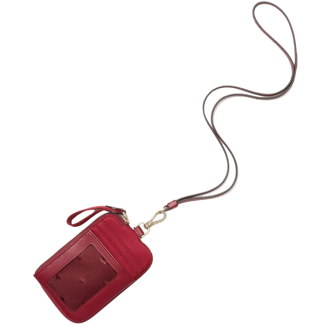 Kate Spade Chelsea Cardcase Lanyard in Cranberry Cocktail wlr00616