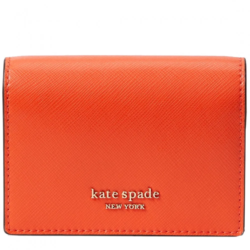 Kate Spade Spencer Mini Keyring Wallet in Tamarillo