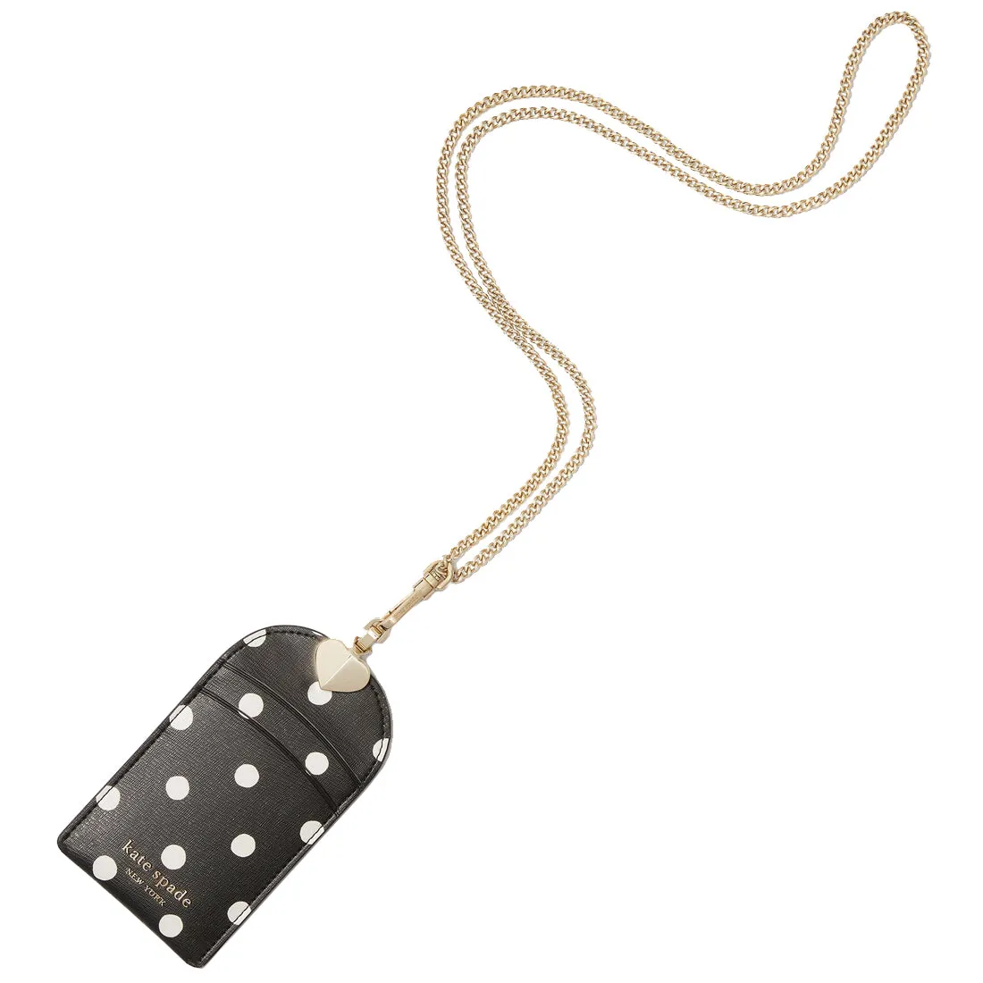 Kate Spade Spencer Sunshine Dot Lanyard in Black Multi pwr00482