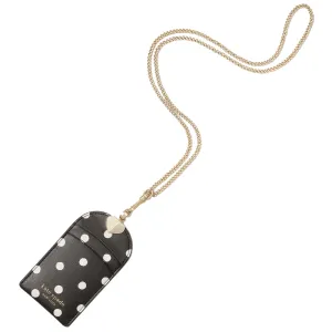 Kate Spade Spencer Sunshine Dot Lanyard in Black Multi pwr00482