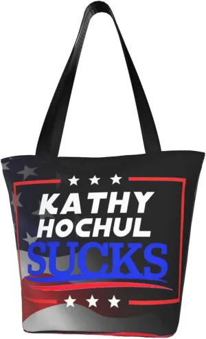 Kathy Hochul Sucks Save New York Fashion Shoulder Bag Large Capacity For Man Or Woman