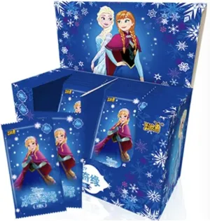 Kayou Frozen Booster Box – Officially Licensed 5-Pack Set with 30 Premium Collectible Trading Cards in Booster Pack Format