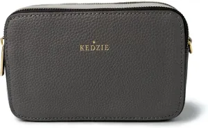 KEDZIE Color Pop Modernist Vegan Leather Crossbody Shoulder Compact Camera Shape Bag For Women With Adjustable Strap