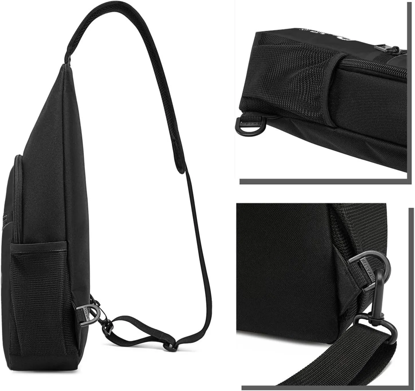 Keep Talking Im Diagnosing You Unisex Chest Bag Lightweight Crossbody Shoulder Bag Travel Pocket Black