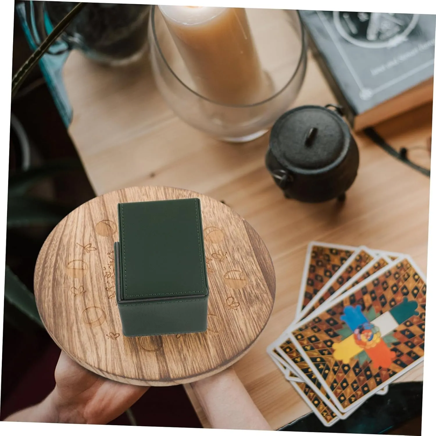 KESYOO 4pcs Card Deck Storage Box Card Organizer Case Compact and Lightweight Safe Material with Smooth Edges Present for Collectors and Gamers