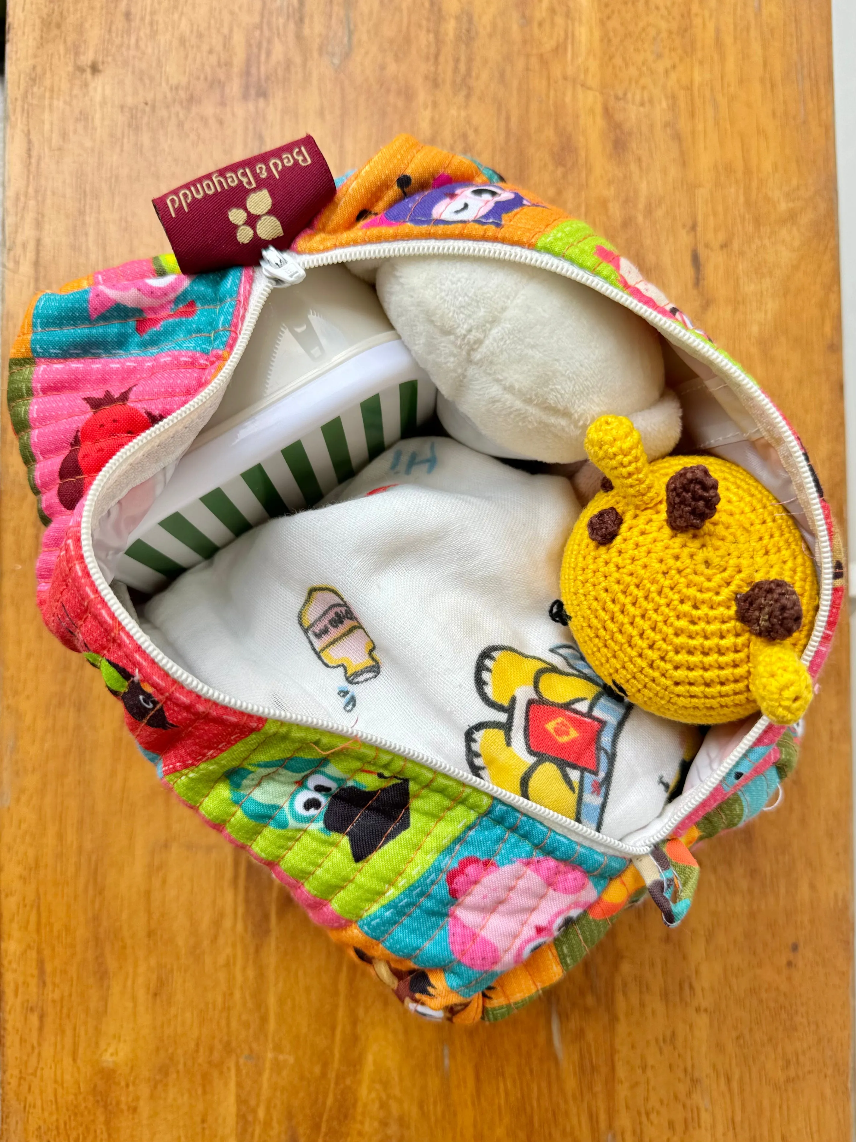 KIDS PRINT MULTI PURPOSE TOILETRY BAGS