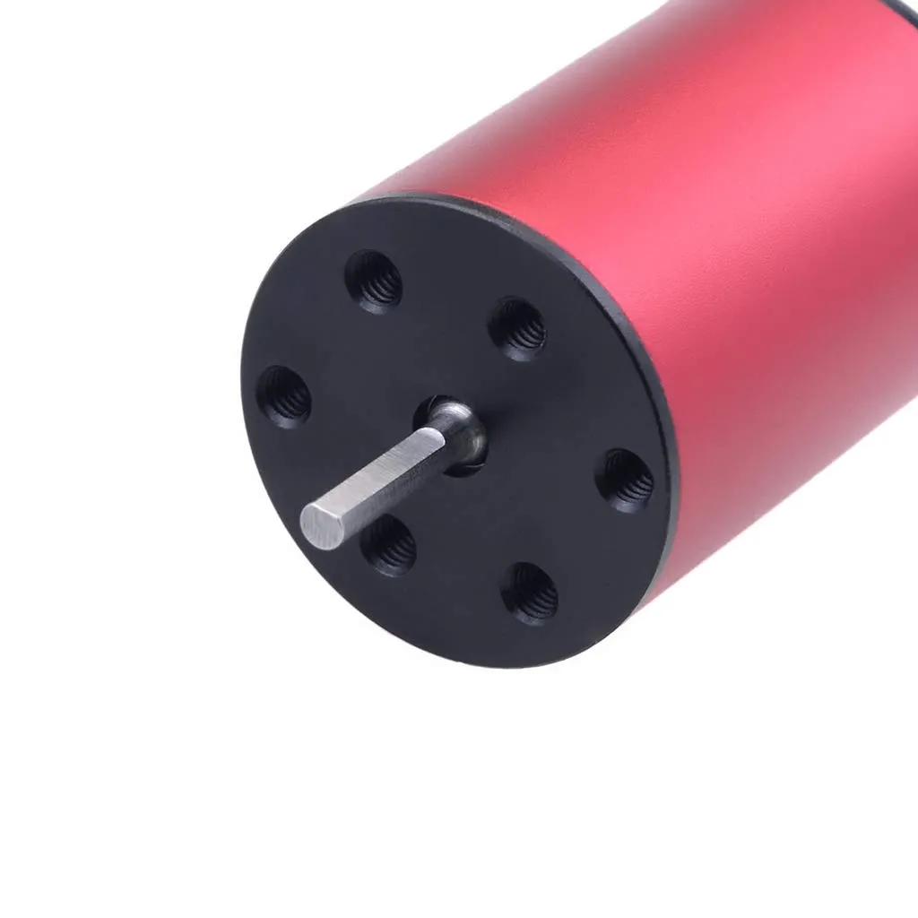KingVal Replacement 2030 6500KV Waterproof Brushless Motor Shaft 2mm with 25A Brushless ESC and Program Card Combo Compatible with 1/18 1/20 RC Car